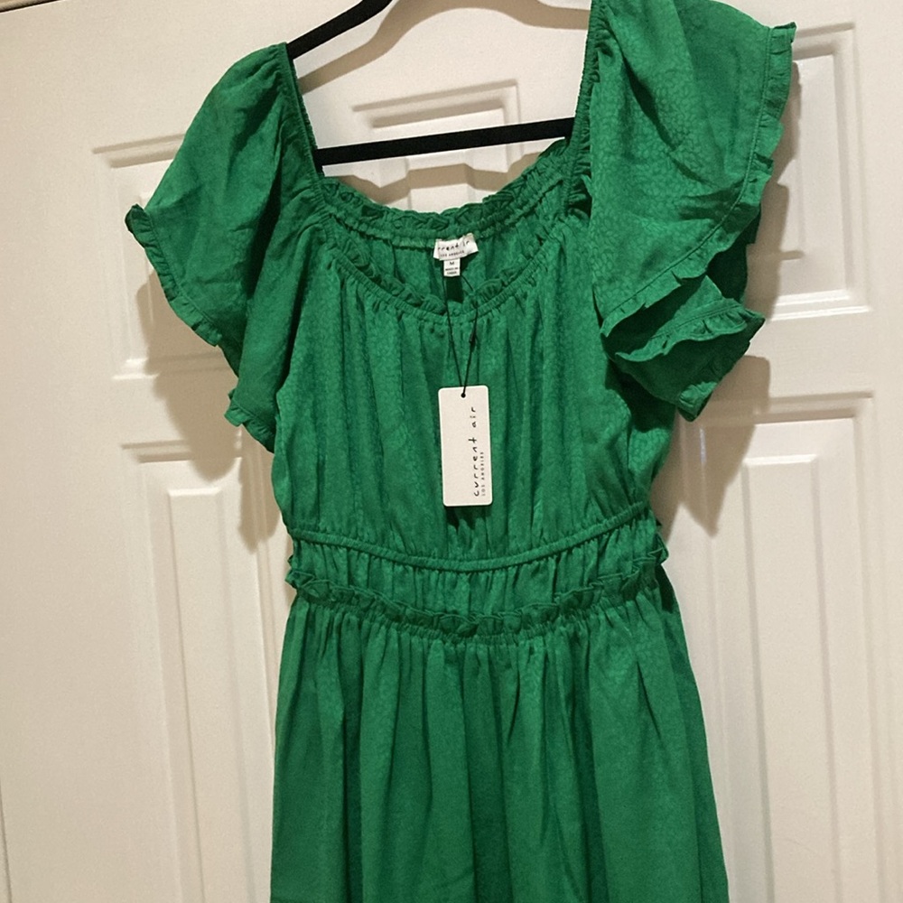Current Air Green Ruffle Dress - Picture 2 of 4